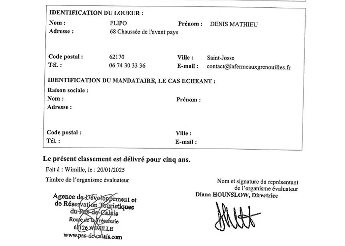 La Ferme Aux Grenouilles Hébergement de vacances *